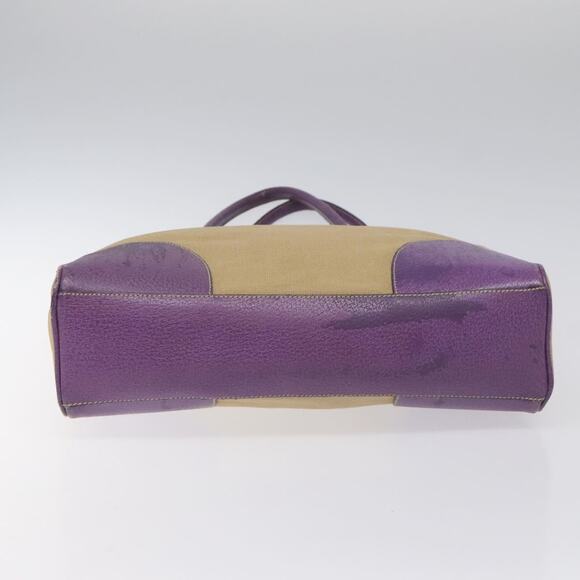 PRADA Tote Bag Canvas Beige - Picture 9 of 9